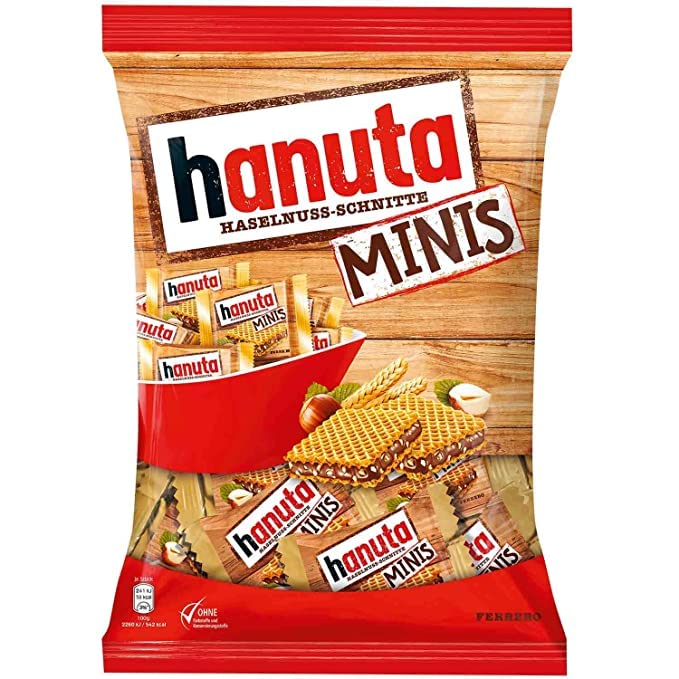 HANUTA HASELNUSS SCHNITTE MINIS PKT 200G