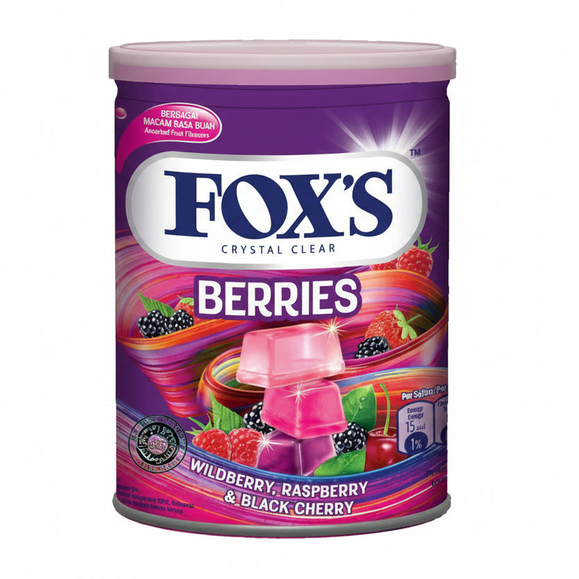 FOX BERRIES CANDY TIN