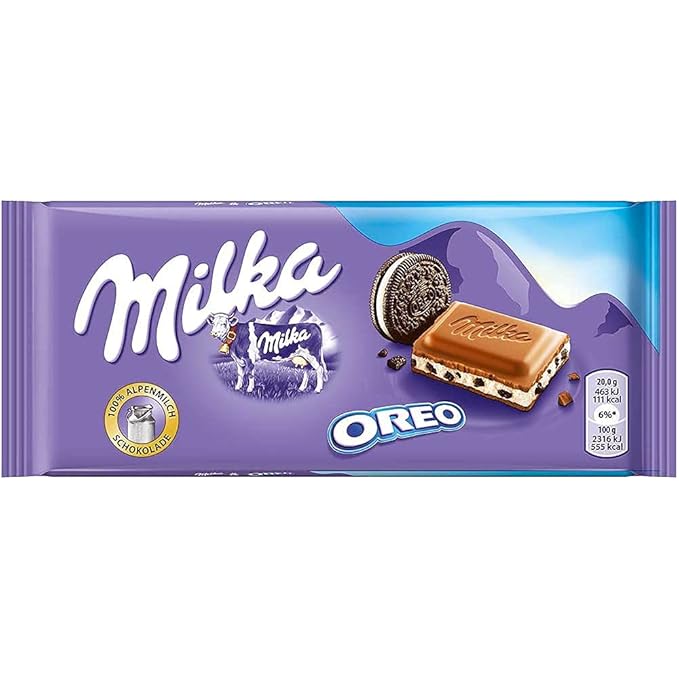 MILKA OREO BAR 90GM
