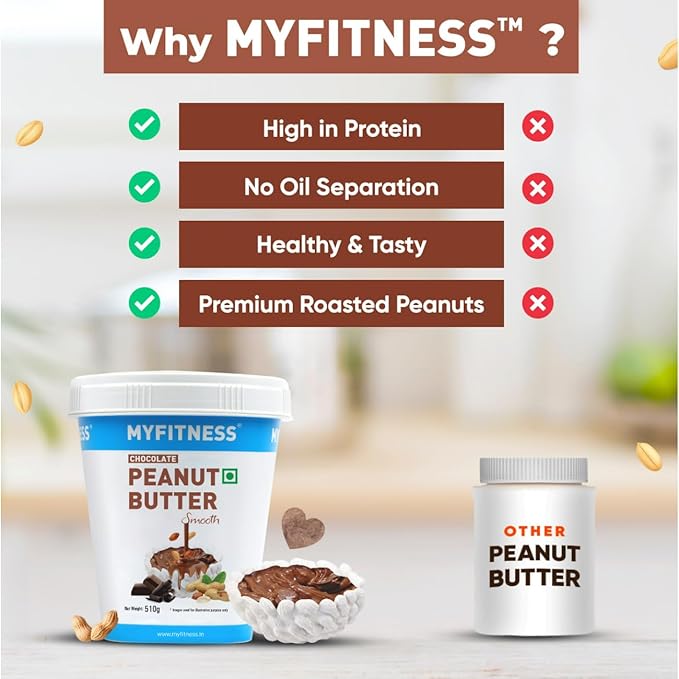 My Fitness Peanut butter Smooth 227G