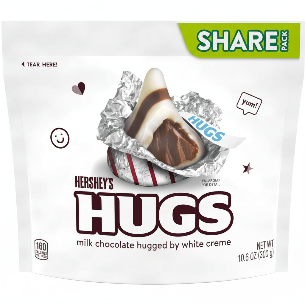 HERSHEYS HUGS 300G