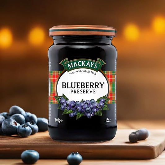 Mackays Scottish Blueberry Preserve 340gm
