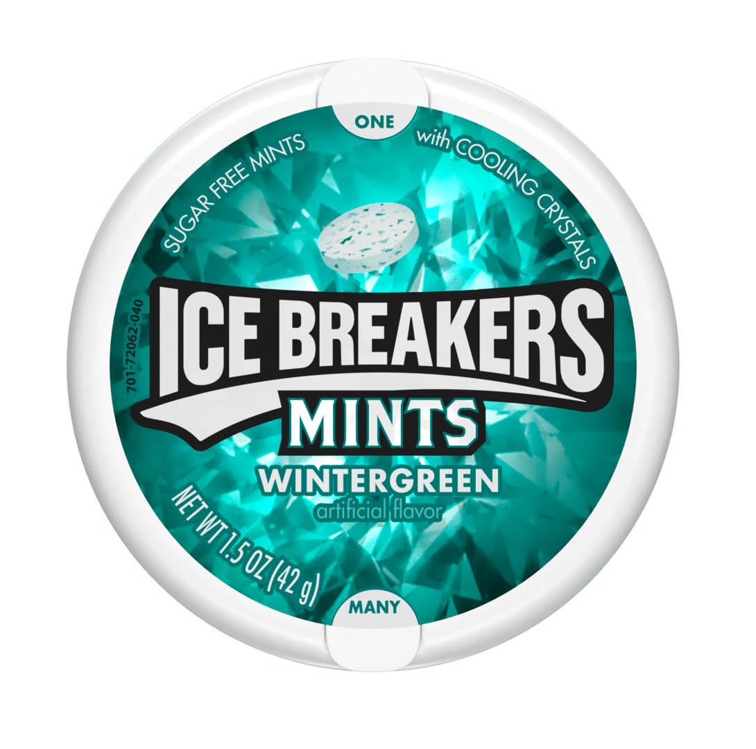 ICE BREAKERS MINTS WINTERGREEN 45G