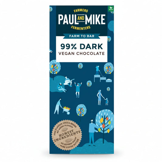 Paul and Mike 99 dark chocolate