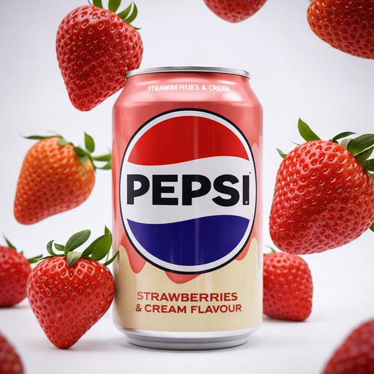 Pepsi Strawberries n Cream 330 ML