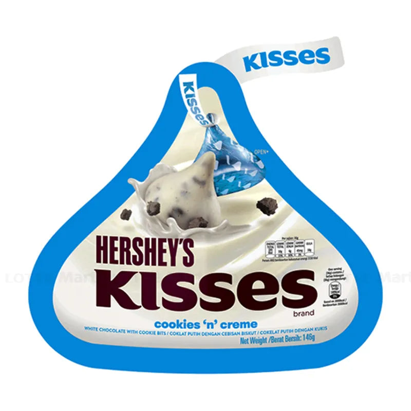 Hersheys Kisses Cookies Cream 146G