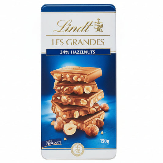 Lindt Les Grand Hazelnut Milk 150G
