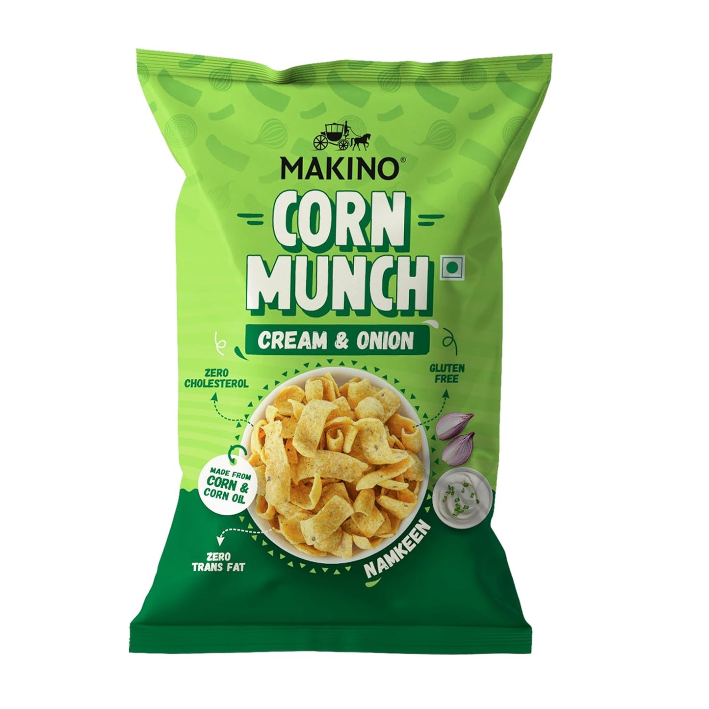 Makino Corn munch Cream Onion