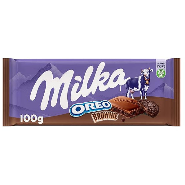 Milka Oreo Brownie Chocolate