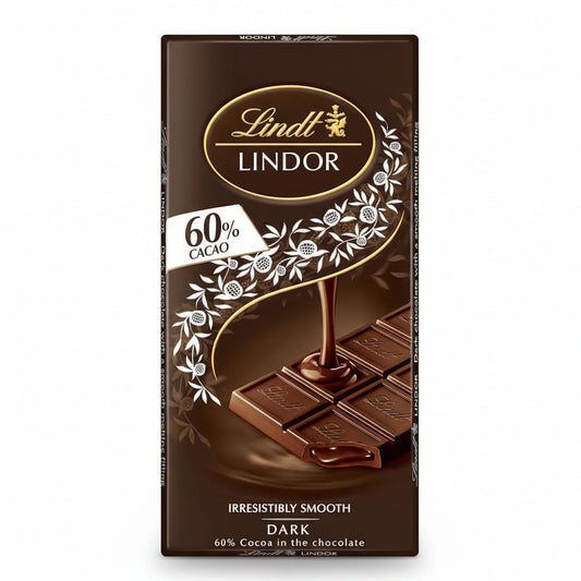 Lindt Lindor Extra Dark 60%  100gms
