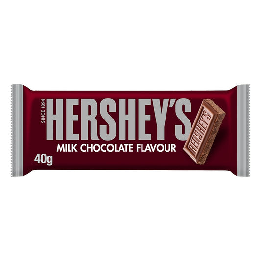 HERSHEYS MILK CHOCOLATE BAR 40G