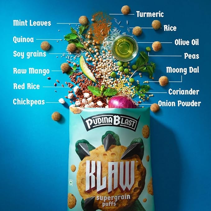 Klaw Puffs Pudina blast