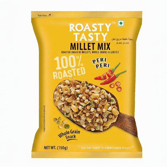 Roasty Tasty Millet Mixture Peri Peri 150G