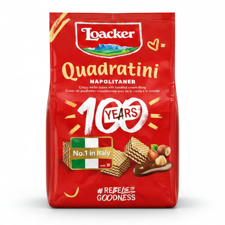Loacker Quadritini Napolitiner 125G
