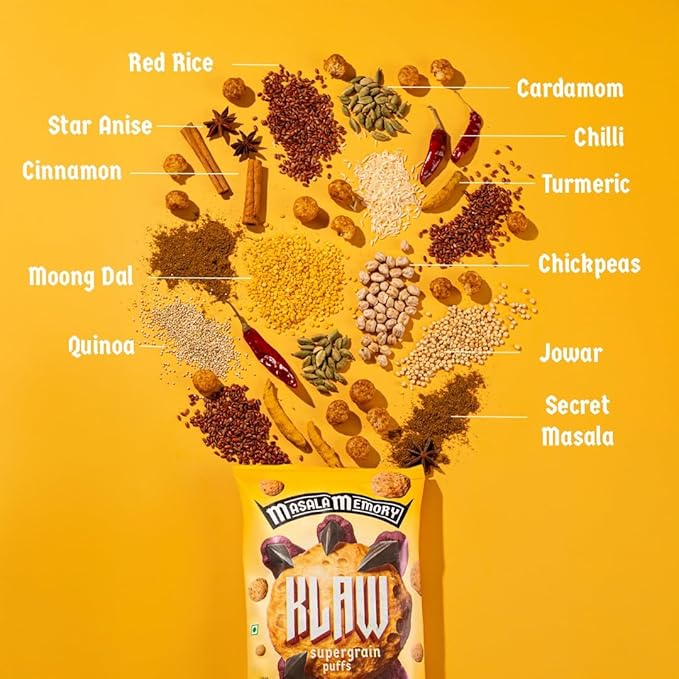 Klaw Puffs Masala Memory