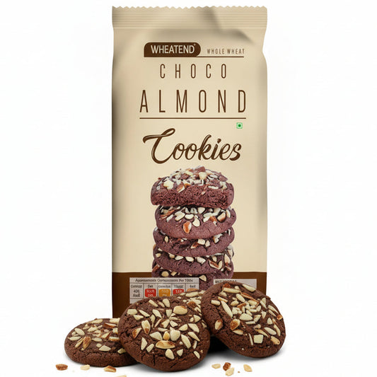 WHEATEND CHOCO ALMOND COOKIES 150G