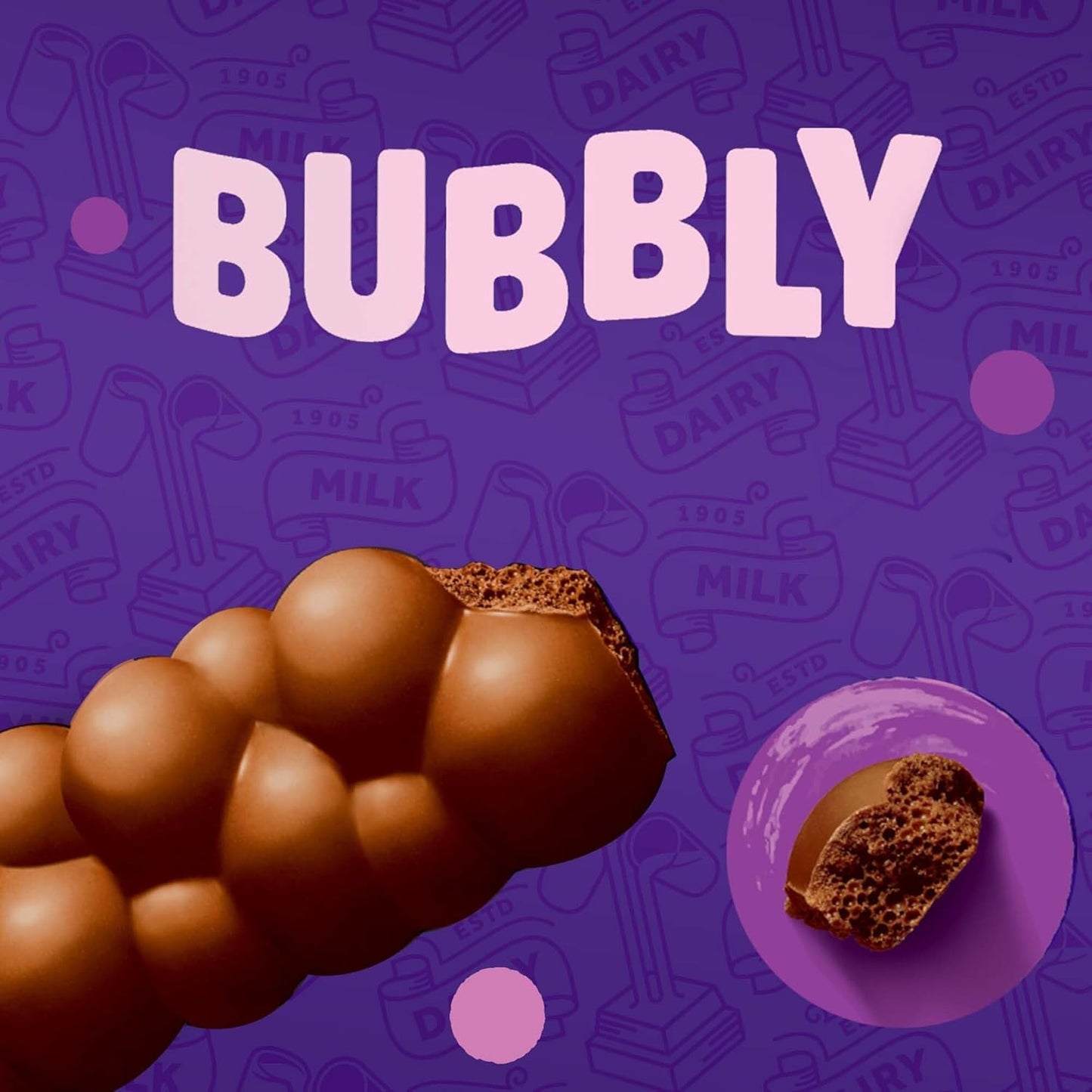 Cadbury Dairy Milk Bubbly Milk chocolate