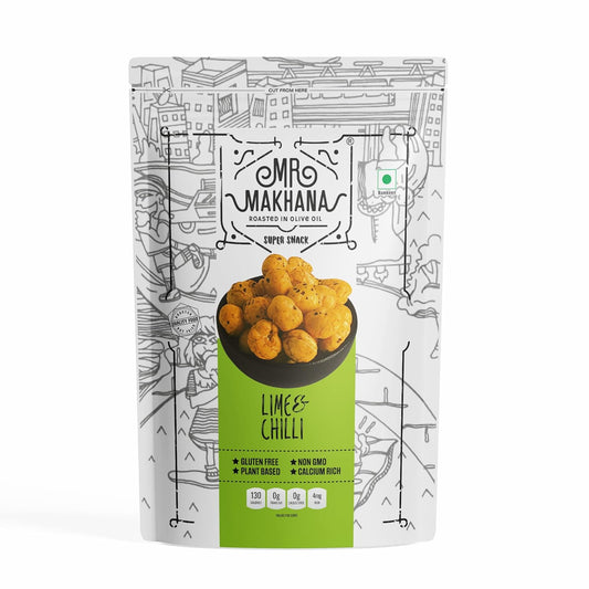 Mr Makhana Lime Chilli 55G