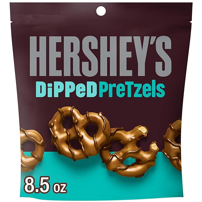 Hersheys Dipped pretzels Milk and Dark chocolate