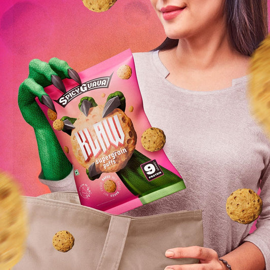 Klaw Puffs Spicy guava
