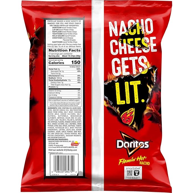 Doritos Flamming hot Nachos