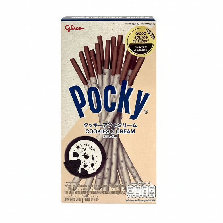 Glico Pocky Cookies n Cream Sticks 45G