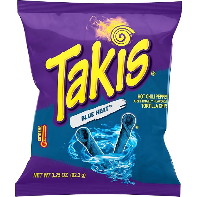 Takis Blue Heat