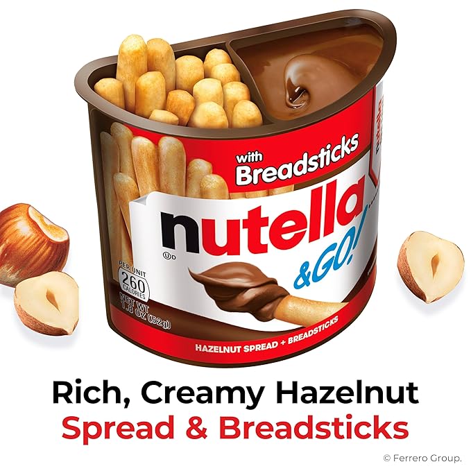 NUTELLA & GO WITH BREADSTICKS 52G