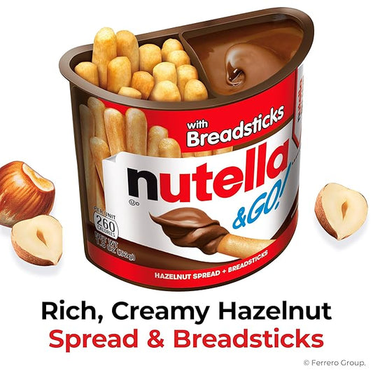 NUTELLA & GO WITH BREADSTICKS 52G
