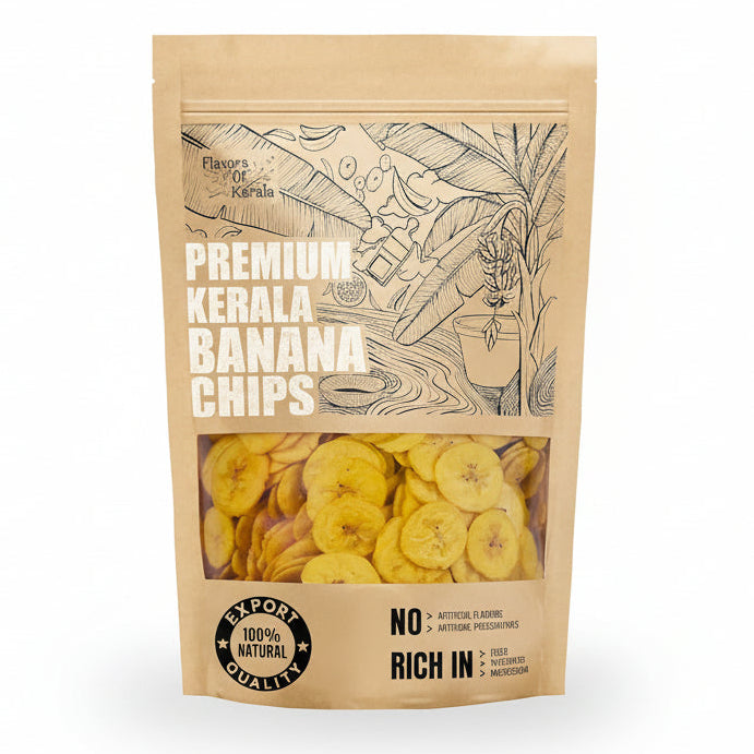 Flavours Of Kerala BANANA CHIPS SALTED-200G