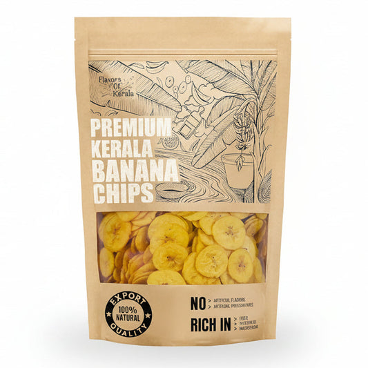 Flavours Of Kerala BANANA CHIPS SALTED-200G