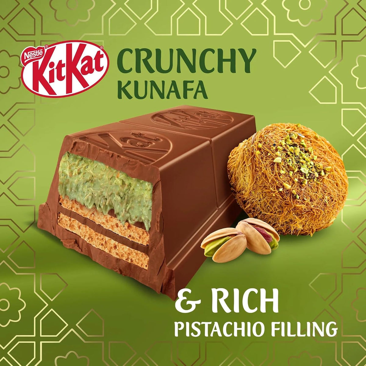 NESTLE KITKAT CHUNKY PISTA KUNAFA 166g