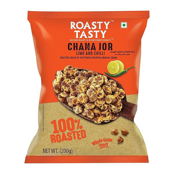 Roasty Tasty  Chana Jor Lime Chilli 150G