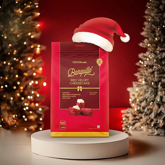 COCOA MELTS BARQUILLO RED VELVET CHEESE CAKE