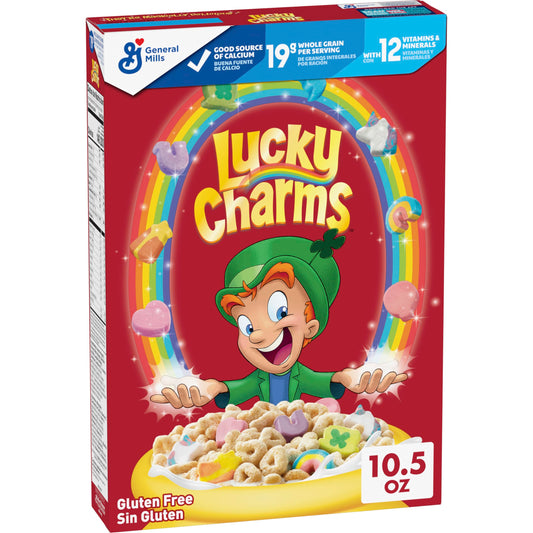 GENERAL MILLS LUCKY CHARM CEREAL 297G