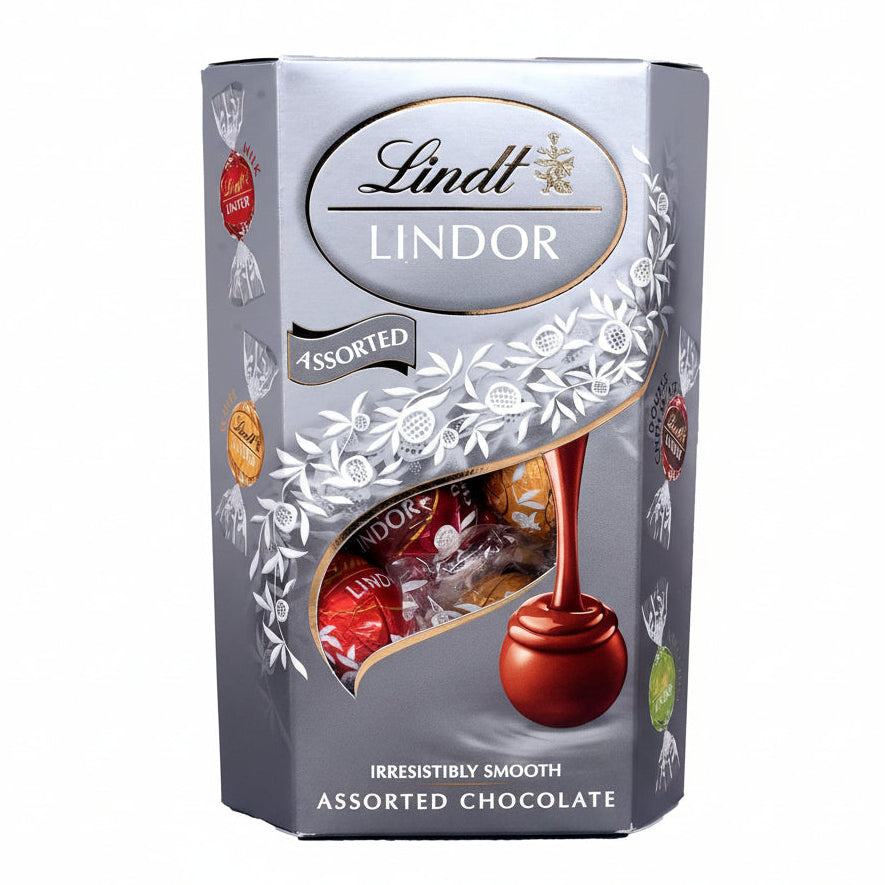 Lindt Lindor Assorted Silver 200G