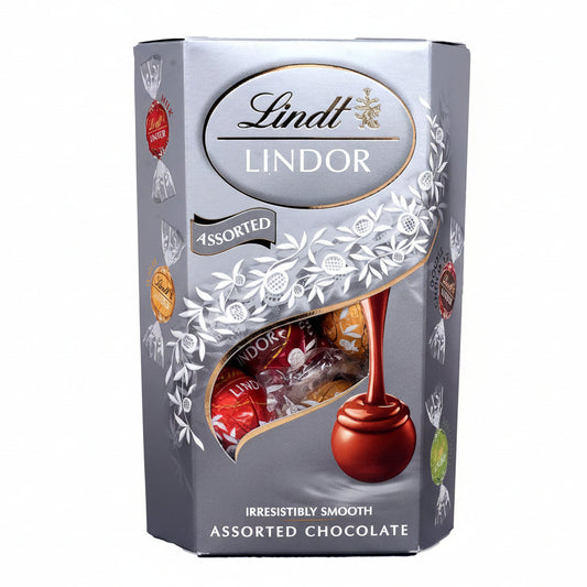 Lindt Lindor Assorted Silver 200G