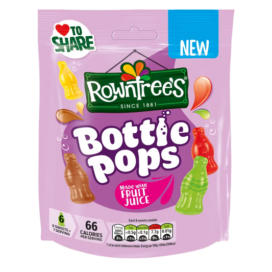 Rowntrees Bottle Pops 115G