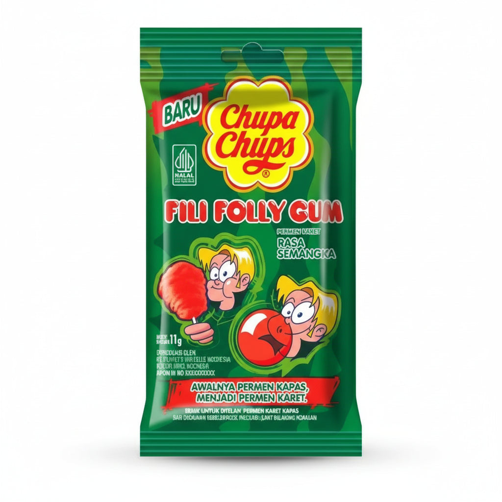 Chupa chups filly folly gum rasa semangka