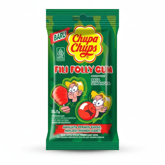 Chupa chups filly folly gum rasa semangka