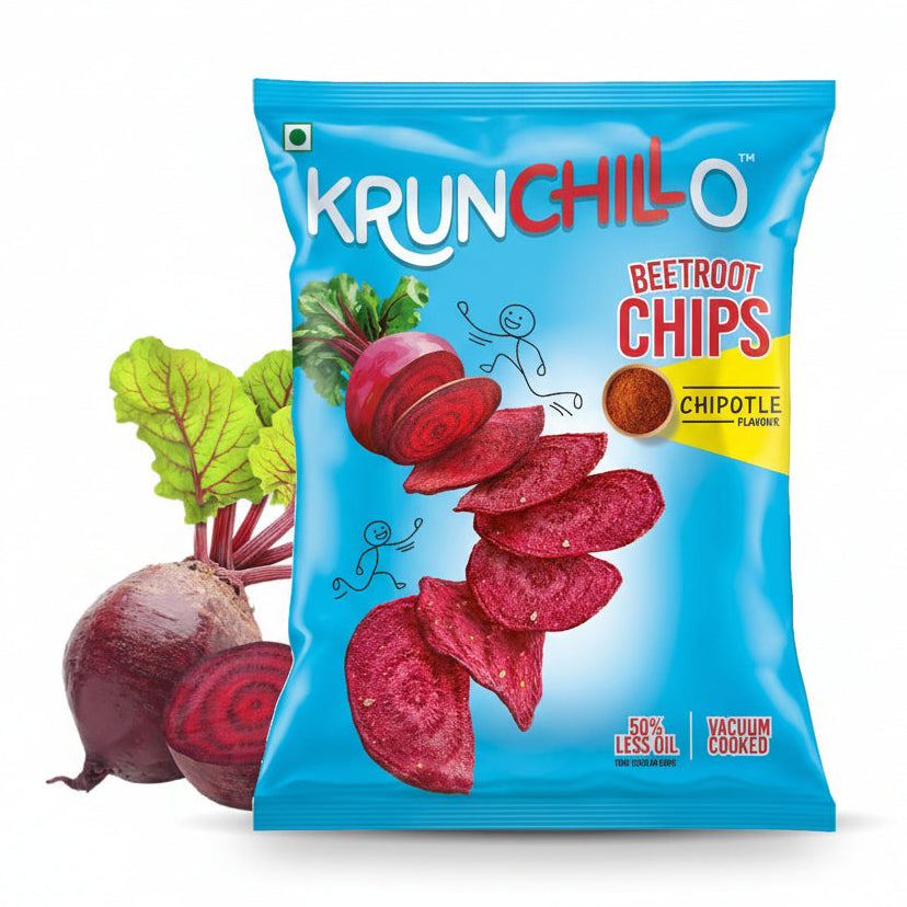 Krunchillo Beetroot Chips Chipotle 25G