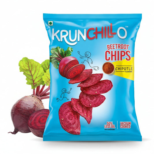 Krunchillo Beetroot Chips Chipotle 25G