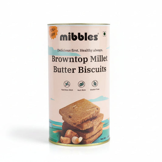 Mibbles Browntop Butter Biscuits