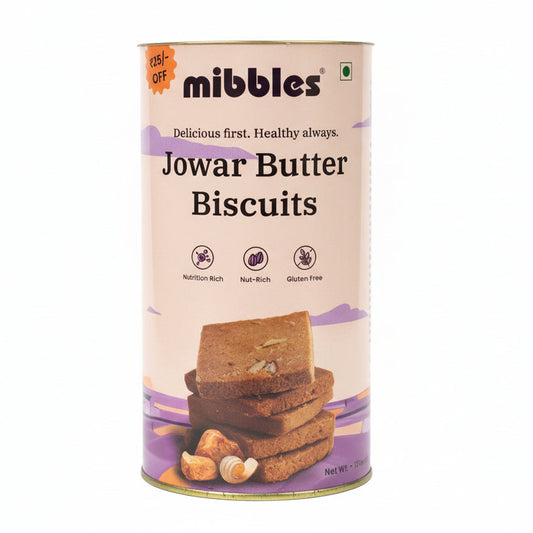 Mibbles Jowar Butter Biscuits