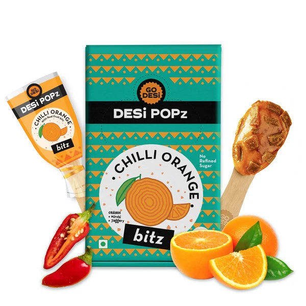 Desi Popz Chilli Orange 250pc