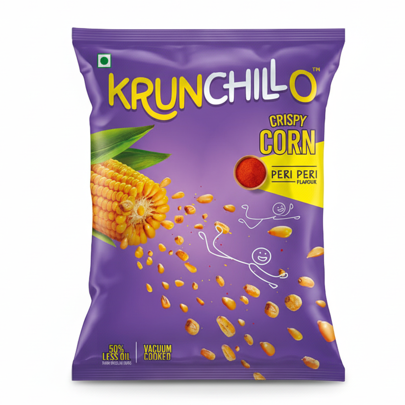 Krunchilo Crispy Corn Peri Peri 30G
