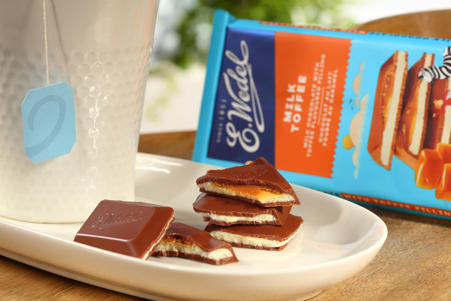 Ewdel Milk Toffee Chocolate 100g