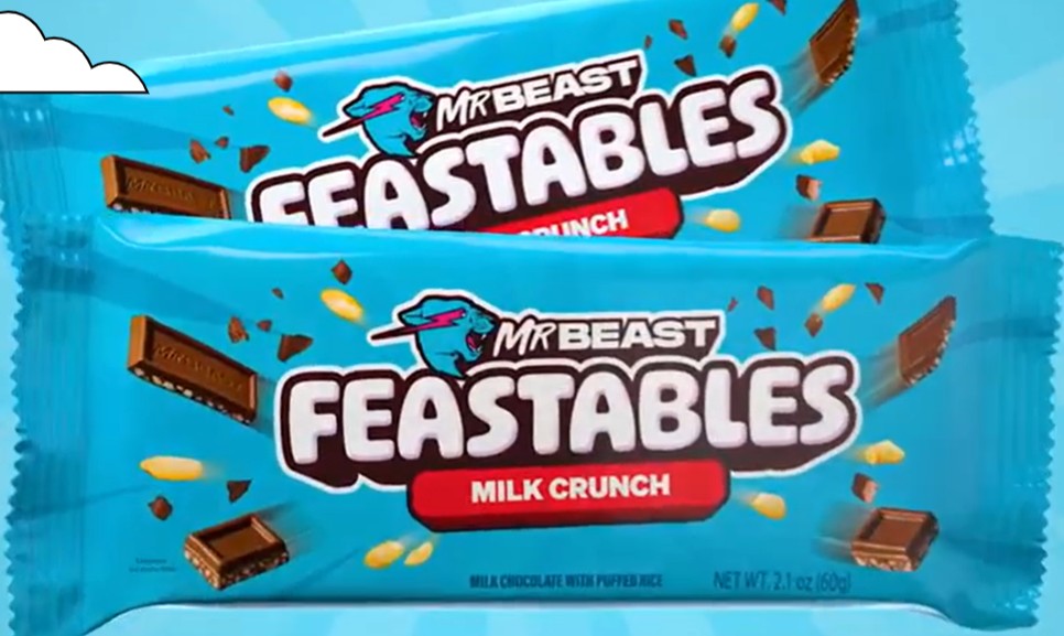 MrBeast Feastbales Milk Crunch 60G