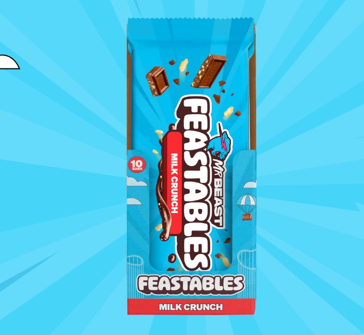 MrBeast Feastbales Milk Crunch 60G