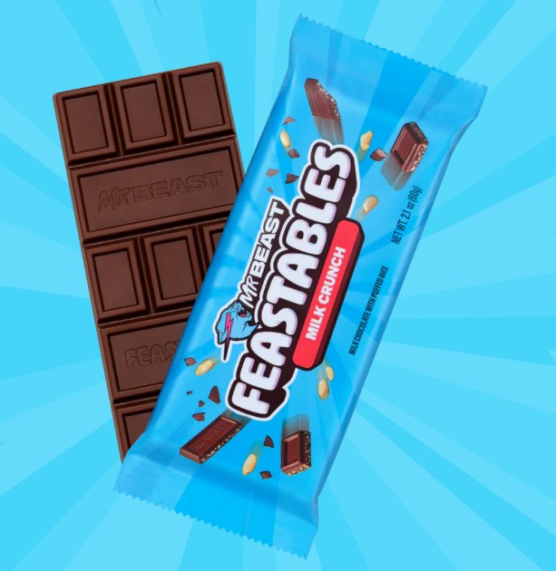 MrBeast Feastbales Milk Crunch 60G